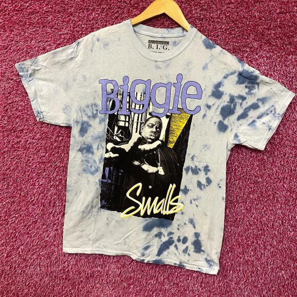 The Notorious B.I.G Biggie Smalls Tie Dye T-Shirt Large - Picture 3 of 4